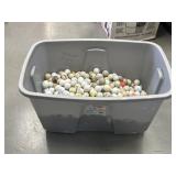 Large Tote of Approximately 790 Used Golf Balls