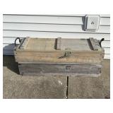 2 Wooden Ammo Crates