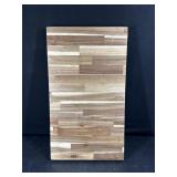Butcher block cutting board