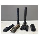 Flashlights, western field Binoculars and more