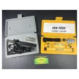 Soder gun and laser level
