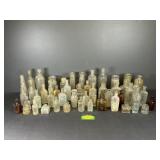 Various Antique Glass Bottles