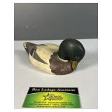 Chas. Moore Painted wood Duck decoy