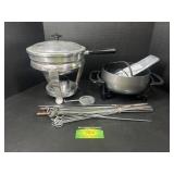 2 Electric Fondue Sets
