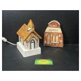 Light Up Church Decoration and Handmade Architect