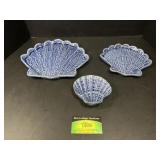 Sanibel Pottery Sea Shell Plates