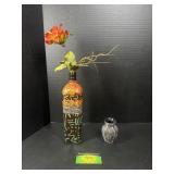 2 Decorative Vases