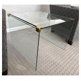 Modern Glass 3 panel table