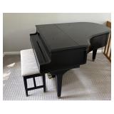 Chickering Baby Grand Piano w/ Bench