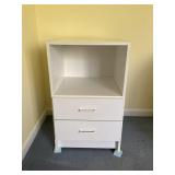 Pressboard Side Table/Cabinet