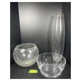 Glass vases