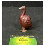 Cast Iron Red Goose School Shoes Bank