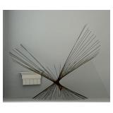 Mid-Century Metal Wire Abstract Sculpture