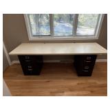 Countertop On Top Of Two Filing Cabinets