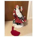 Midnight Visitor Santa Figurine