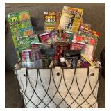 "Feeling Lucky" Bourbon & Lotto Basket