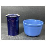 Stoneware Bowl and Vase