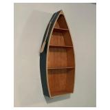 Row Boat Wall Shelf