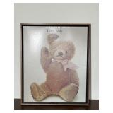 Love Lasts Teddybear Art