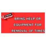 ATTENTION - Please Bring Help