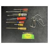 Screwdrivers and Allen Wrenches