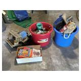 Tubs Of Frisbees, Outdoor Items & Much More