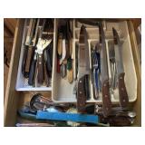 Kitchen utensil, contents of drawer