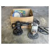 Skil Disc Sander, Black & Decker Polisher, and