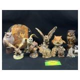 Royal heritage owl figurine and more