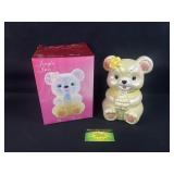 Jingle Jars Bear Coin Bank