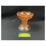 Marigold Carnival Glass Bowl Base