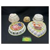 Decorative Ceramic Jello Molds