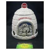 Coca Cola polar bear cookie jar