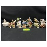 Bird figurines