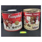 Campbellï¿½s Soup popcorn tins