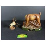 Ezra Brooks Buck Decanter