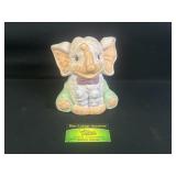 Colorful Elephant Coin Bank