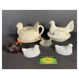 Nesting Chicken decor