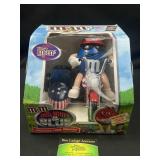 M&Mï¿½s Red, White, & Blue motorcycle Candy