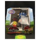 M&Mï¿½s Red, White, & Blue motorcycle candy