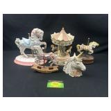 Carousel Horse Statues
