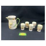 Vintage Juice Pitcher and Cups