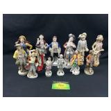 Victorian Style Ceramic Figurines