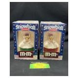 M&Mï¿½s Snowball Ornaments