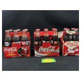 Coca Cola Bottles in carrying cases