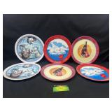 Coca Cola plastic plates