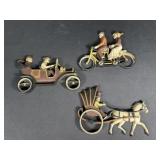 Plastic car decor