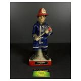Ezra Brooks Firefighter Whiskey Decanter