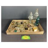 Glass perfume bottles