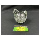 Glass Anchor Hocking Nesting Hen